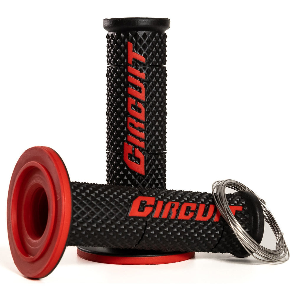 GRIPS - Circuit Equipment CIRCUIT V Grip - Black/Red