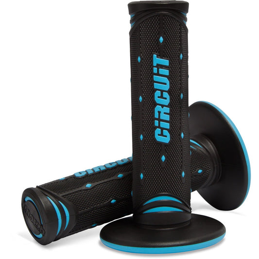 GRIPS - Circuit Equipment JUPITER Racing Grip - Black/Blue