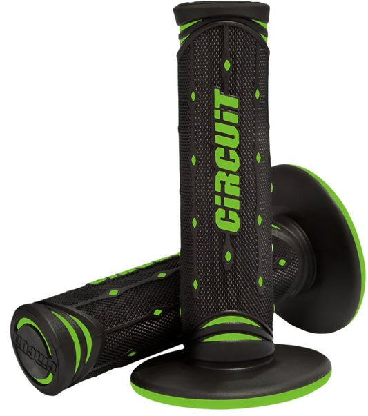 GRIPS - Circuit Equipment JUPITER Racing Grip - Black/Green
